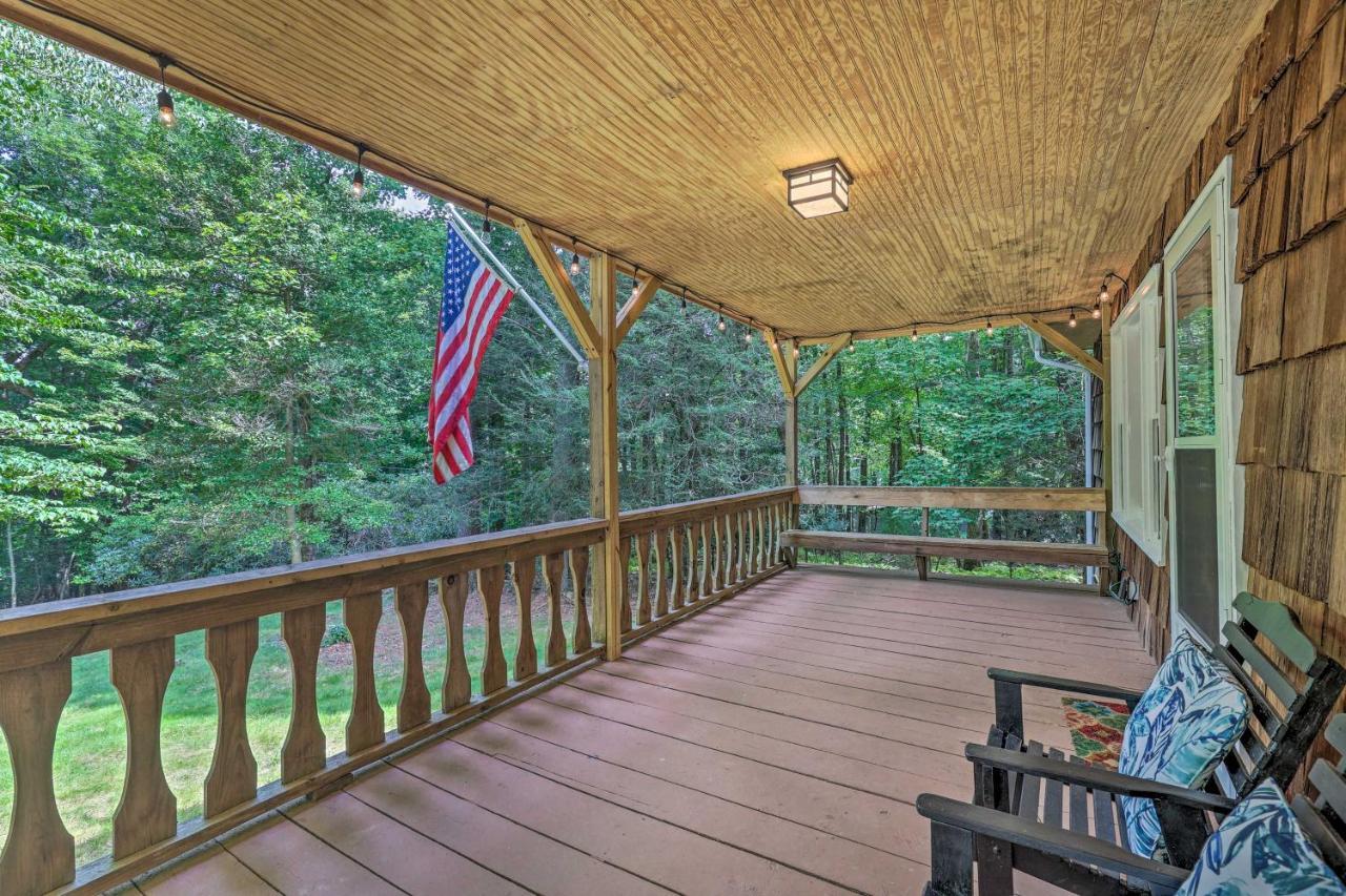 Peaceful Roaring Gap Retreat With Fire Pit And Patio! Villa Exterior photo